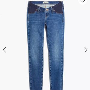 Madewell side-panel maternity jeans